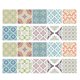 thumbnail image 5 of Billuyoard 20 piezas mosaico azulejos de pared pegatinas cocina baño azulejos calcomanías #3 15x15cm Type3, 5 of 6