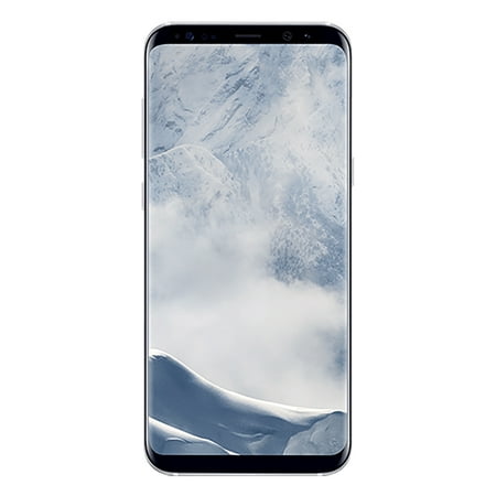 Samsung Galaxy S8+ G955U 64GB Unlocked GSM U.S. Version Phone - w/ 12MP Camera - Arctic Silver