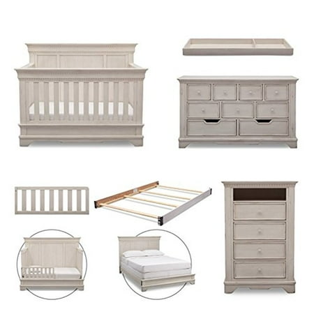 Simmons Kids Tivoli 6-Piece Nursery Furniture Set (Convertible Crib Simmons Kids Tivoli 6-Piece Nursery Furniture Set (Convertible Crib, Dresser, Chest - Simmons Kids Tivoli 6-Piece Nursery Furniture Set (Convertible Crib