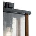 thumbnail image 4 of Kichler Marimount 17" 1 Light Black Outdoor Wall Sconce with Clear Glass, 4 of 10