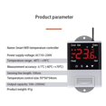 thumbnail image 3 of Wireless Wifi Temperature Controller Thermostat AC110-220V DTC1201 NTC Sensor Digital Display APP C blackwhite, 3 of 5