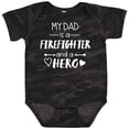 thumbnail image 3 of Inktastic My Dad is a Firefighter and a Hero Boys or Girls Baby Bodysuit, 3 of 5