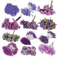 thumbnail image 3 of destyer Plastic Flower Heads Handmade DIY artificial Simulation Bouquet Stamen for Wedding Gift Decoration 6Pcs Type 13, 3 of 7