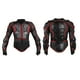 thumbnail image 1 of Chaqueta Protectora De Motocicleta Armor De Cuerpo Completo Atentable Ajustable Ajuste Bike Bike Bike Protección De ProtecciónE De La Columna Para Motocross ATV Negro Negro, 1 of 7
