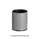 thumbnail image 4 of Monstrate Cubo de basura de basura de acero inoxidable, contenedor de basura de cocina de gran capacidad de boca ancha de doble capa Suministros de limpieza para el hogar 10L Tipo 1 Gris, 4 of 6