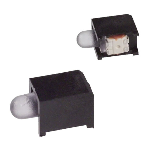 Pack of 25 5912201002F LED Circuit Board Indicator LED Circuit Board Indicator Single Green Diffused 2V 30mA Round with Domed Top 3mm, T-1 Surface Mount, Right Angle