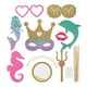 thumbnail image 3 of KAKOWELY 1 juego de accesorios portátiles de mano para fotomatón de sirena, accesorios para selfies de fiesta de sirena, kit de accesorios para fotomatón de despedida de soltera, 3 of 5
