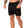 thumbnail image 1 of SUNSIOM Men Sports Casual Shorts Patchwork Drawstring Elastic Waist Mesh Quick Dry Short Pants Fitness Training Running Muscle Shorts, 1 of 5