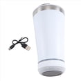 thumbnail image 1 of Vaso TéRmico USB de 16 Onzas con Bluetooth, Vaso Reutilizable de Acero Inoxidable de Doble Pared, de Cerveza Aislada de 473 Ml con Abridor, 1 of 5