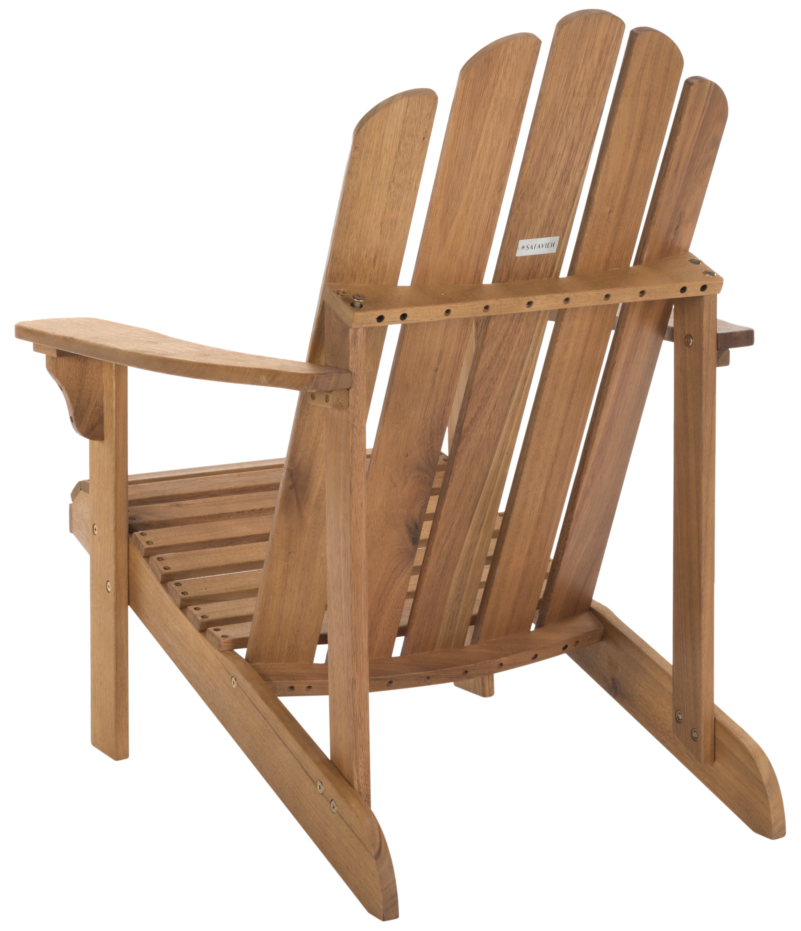 Safavieh Topher Outdoor Patio Nautical Adirondack Chair - Natural