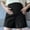 Black, variant on New Fashion Summer Casual Belly Support Maternity Shorts Pants Black M