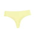 thumbnail image 5 of Xijirk Panties for Women,Low Waist Briefs Color Striped Fashion Underwear Comfortable Panties for Everyday Casual Wear,Womens Underwear,Yellow,M, 5 of 5