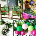 thumbnail image 3 of Dalrosia 24PCS Faux Palm Leaves with Stems Artificial Tropical Plant Safari Leaves Hawaiian Party Suppliers Jungle Beach Birthday Leave Table Decorations, 3 of 8