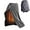 Gray, variant on Heated Cape Blanket USB Electric Shawl Blankets Portable Heats Up Quickly Home Travel Wrap for Women Men, Winter Warm Blanket Cape for Home Office Car (Navy Blue)