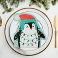 thumbnail image 2 of 12 Pack 3 Ply Shaped Napkin (Penguin) - Set of 6, 2 of 4