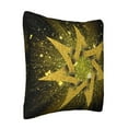 thumbnail image 2 of ZICANCN Shining Gold Star Decorative Throw Pillow Covers, Bed Couch Sofa Decorative Knit Pillow Covers for Living Room Farmhouse, 26"x26", 2 of 8