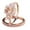 Rose Gold, variant on Women Rings,Clearance Gorgeous 18K Rose Gold Filled Morganite Ring Engagement Bridal Women Jewelry Set Size 11