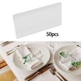 thumbnail image 4 of simhoa Acrylic Tiles Plates DIY Message Cards Extra Thick Wedding Seating Cards Acrylic 50pcs, 4 of 6