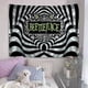 thumbnail image 4 of Tapiz de gusanos de arena de la película de terror de Tim Burton, Beetlejuice, tapiz de anime, tapiz colgante de tarot, alfombra de pared hippie, losas para colgar en la pared del dormitorio, 4 of 5