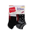 thumbnail image 2 of Hanes Originals Women's No Show Socks, Moisture Wicking, 6-Pair Pack, 2 of 6
