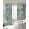 thumbnail image 3 of Sage Green Gray Blackout Curtains 84 Inches Long for Bedroom,Abstract Modern Street Painting Art Ombre Thermal Insulated Room Darkening Black Out Window Curtain Panels Grommet Drapes for Living Room, 3 of 8