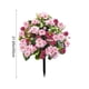 thumbnail image 3 of Arreglo Floral Artificial de Begonia para Exteriores, Patio, Maceta, Decoración de Simulación - Flores Artificiales de Plástico para El Hogar, Jardín, Balcón, Puerta, 55 Cm de Alto, 1 Unidad, 3 of 7