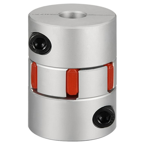 Shaft Coupling 10mm to 12mm Bore L55xD40 Flexible Coupler Joint for Servo Motor
