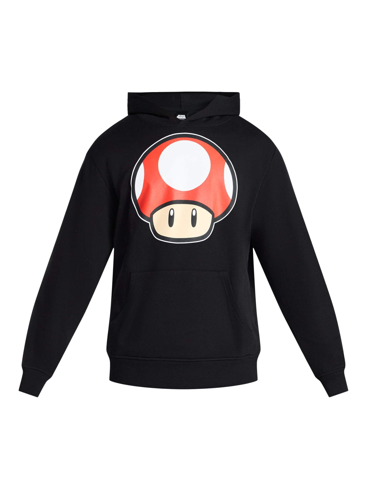 Super Mario Men's and Big Men's Toad Graphic Hoodie, Sizes XS-3XL