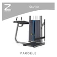 thumbnail image 3 of Aparato Para Gluteo Gimnasio Maquina Ejercicios Multifuncion Series G8 - PARDELE GLUTEO G8, 3 of 8