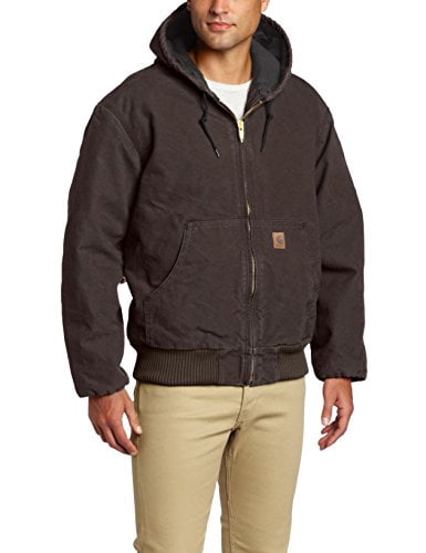 Carhartt Men's Quilted Flannel Lined 