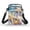 Starfish and Conch Patterns, variant on HELLHERO Ferris Wheel Pattern Crossbody Bag Trendy, Leakproof for Outdoor Travel Daily Use, Daily Use