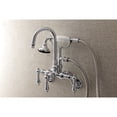 thumbnail image 2 of Aqua Vintage Wall Mount Clawfoot Tub Faucets, 2 of 5