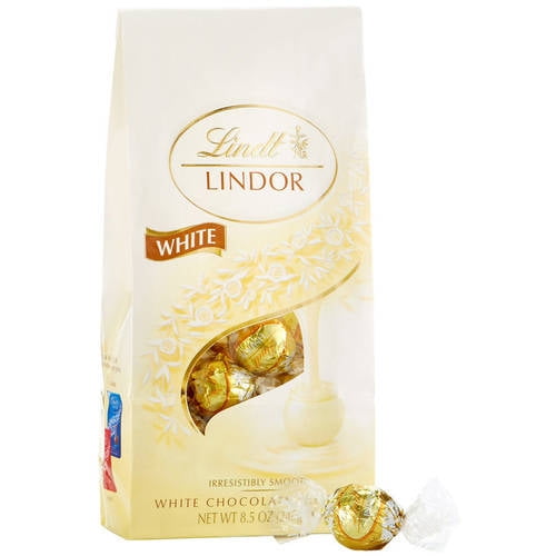 Lindt Lindor White Chocolate Truffles, 8.5 Oz.
