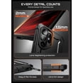 thumbnail image 3 of SUPCASE Unicorn Beetle Pro for Samsung Galaxy S26 Ultra 2026 Case with Stand & Belt-Clip, [2 Tempered Glass Screen Protectors & Front Frame] Military-Grade Protective Phone Cover for S26 Ultra, Black, 3 of 9