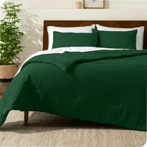 Bare Home Down Alternative Comforter Set - 2-Pieces - All Seasons - Twin/Twin-XL, Forest Green