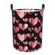 thumbnail image 1 of Fotbe Hearts Cesto de Ropa con Asas, Cesto Impermeable de Gran Capacidad, Bolsa de Lavado para Dormitorio, Cesto de Ropa con Ruedas y Asas-Medium, 1 of 6