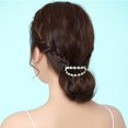 thumbnail image 4 of 2 Pcs Pince à Cheveux pour Femmes avec Strass et Perles, Accessoires pour Cheveux, 4 of 10