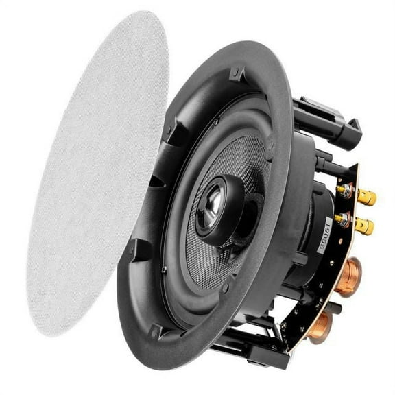 OSD ACE640 6.5" Fiber Glass Woofer Trimless Thin Bezel 2-Way In-Ceiling Speaker Pair