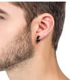thumbnail image 4 of Pendientes de aro Huggie Salvador sin perforaciones 2 pares, 4 of 10