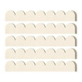 thumbnail image 4 of 10 molduras decorativas de madera en forma de abanico, bonitas molduras para vallas. 40 cm x 65 cm x 03 cm, 4 of 9