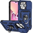 thumbnail image 1 of Estuche GANGXUN para iPhone 14 Pro Max, soporte giratorio 360°, estilo mecánico y magnético, 1 of 5
