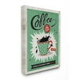 thumbnail image 2 of Stupell Industries Coffee Cure Vintage Comic Book Green Red Design Canvas Wall Art by Ester Kay, 2 of 5