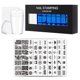thumbnail image 1 of 10 Unids / set Placas de Estampado de Uñas con Raspador de Sellado Transparente de Silicon Abanopi Placas de estampado de uñas, 1 of 6