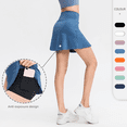 thumbnail image 2 of Falda deportiva para mujer, suelta, falsa, de dos piezas, de secado rápido, para correr, fitness, falda de tenis, 2 of 6