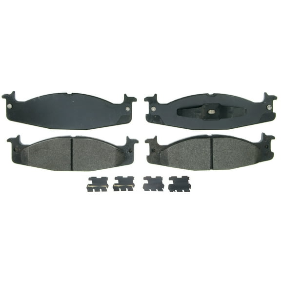 Wagner QuickStop ZX632 Semi-Metallic Disc Brake Pad Set Fits select: 1994-1996 FORD F150, 1994-2003 FORD ECONOLINE