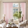 thumbnail image 6 of Extra Long Pinch Pleated Sheer Window Treatments in Blush Pink 42x108 Inch, 6 of 6