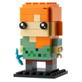 thumbnail image 2 of Set De Construcción Alex De Minecraft 85pz Belug, Naranja con colores, 2 of 3