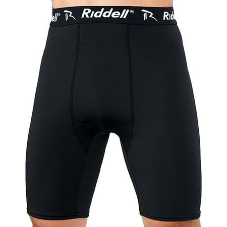 Riddell Compression Shorts - antimicrobial, Bio Dri Fabric (Youth)