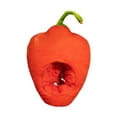 thumbnail image 2 of Pepper Hat Head Cover Stuffed Cap Plush Material for Kids Party Role Play Carnival Cosplay Events, 2 of 9