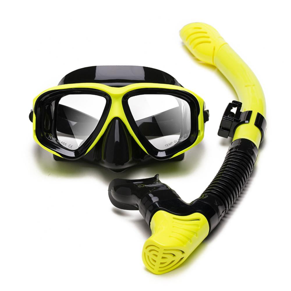 Seaview 180° Full Face Snorkel Mask Diving Snorkeling Set Anti Fog Dry SwimminXI 
